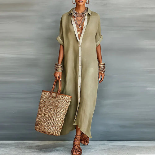 Lena Linen Dress