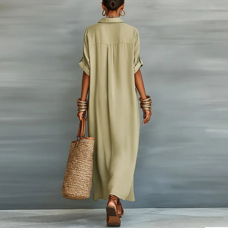 Lena Linen Dress