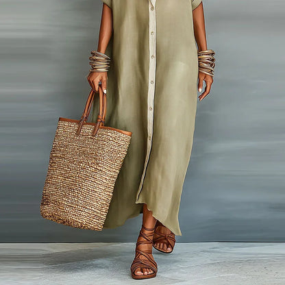 Lena Linen Dress