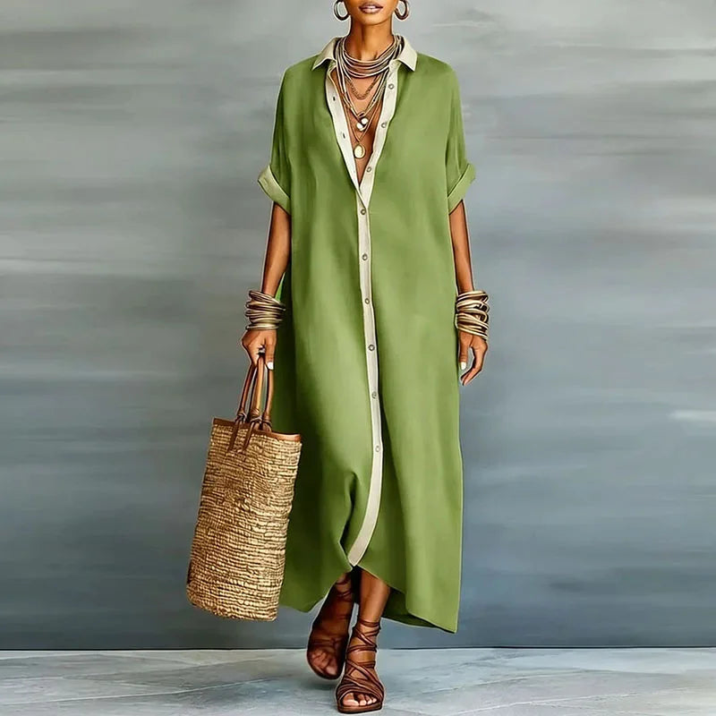 Lena Linen Dress