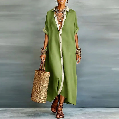 Lena Linen Dress