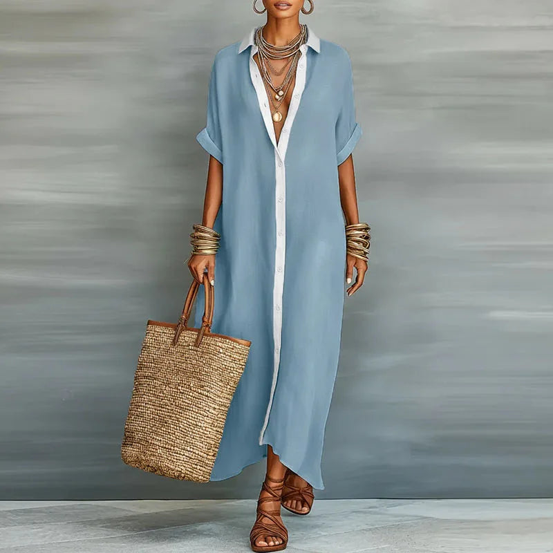 Lena Linen Dress