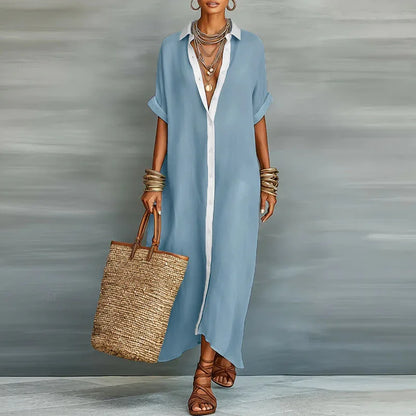 Lena Linen Dress