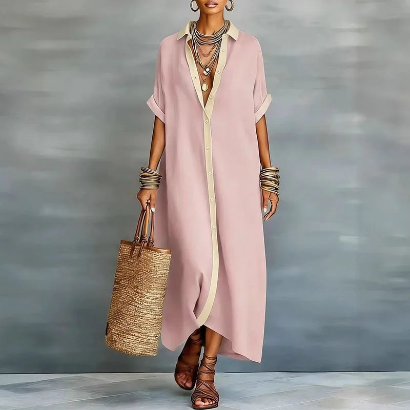 Lena Linen Dress